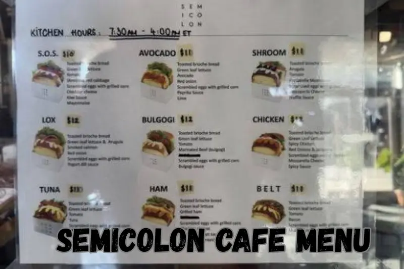 semicolon cafe